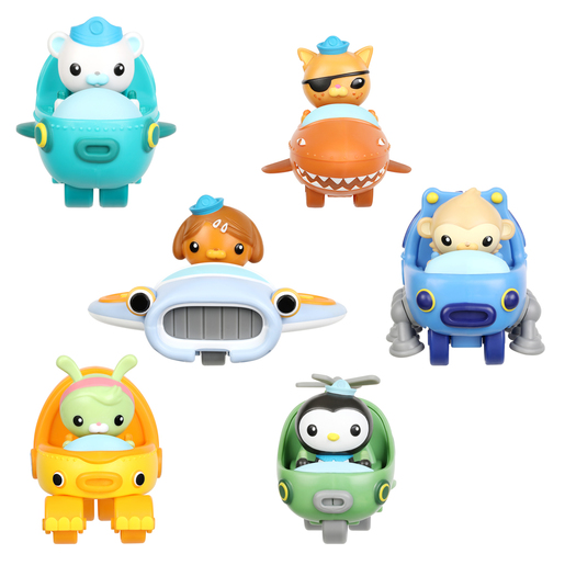 Octonauts Above & Beyond: Gup Racers 1:43 Vehicles (Styles Vary)