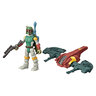 Star Wars Mission Fleet: Gear Class - Capture in the Clouds Boba Fett 6cm Figure and Vehicle
