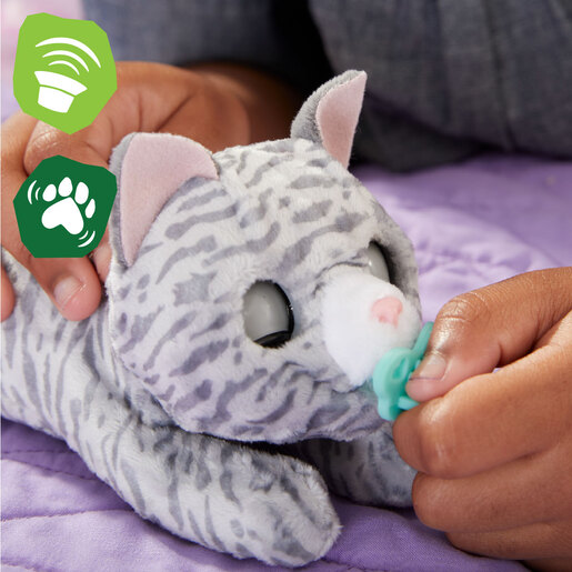 Fur Real Newborn Interactive Electronic Pet Kitten The Entertainer