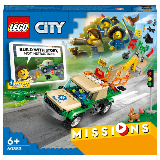 LEGO City Wild Animal Rescue Missions Interactive Set 60353