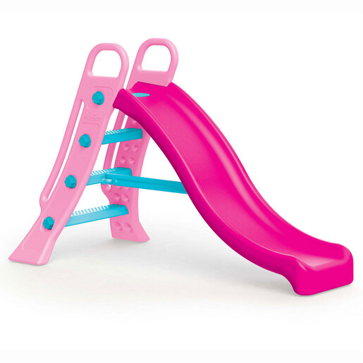Dolu Big Pink Garden Slide With Water Feature (H104cm)