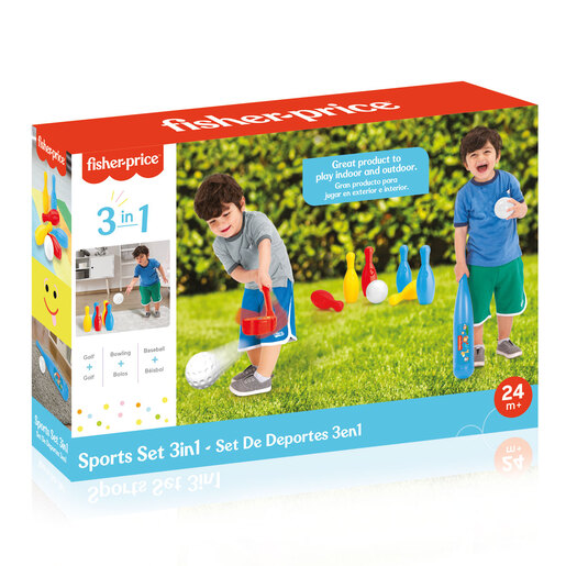Fisher Price 3-in-1 Sports Set