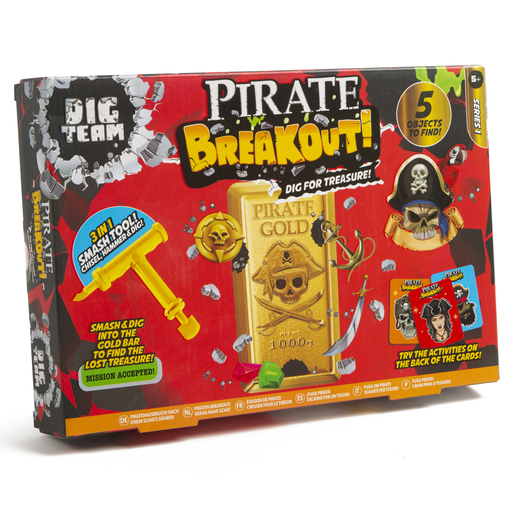 Dig Team - Pirate Breakout Game