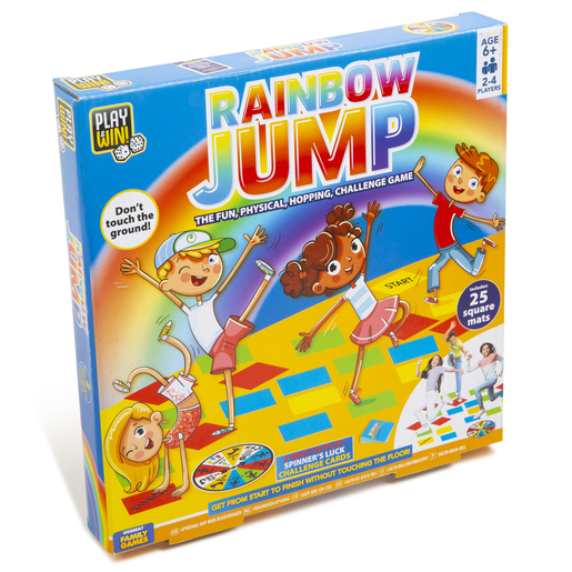Play & Win Rainbow Jump Game