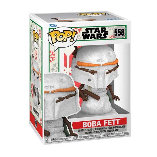 Funko Pop! Star Wars: Boba Fett Snowman Vinyl Figure