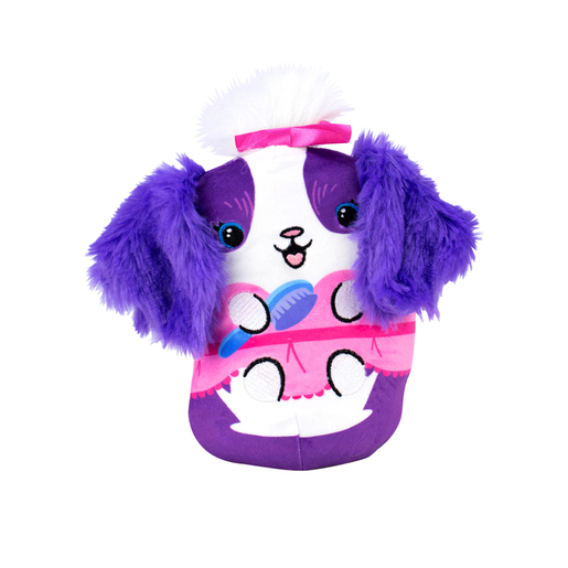 Purple Wish Me Puppy Toys Wish Me Pets Bundle Light Up LED Plush