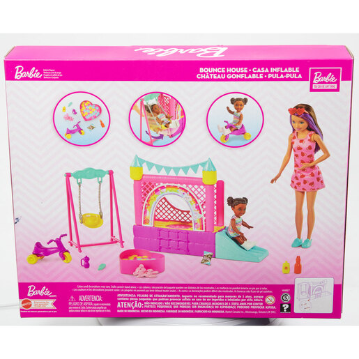 Barbie Skipper Babysitters Backyard Playset The Entertainer