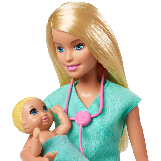 Barbie Baby Doctor Doll Playset The Entertainer - Main Image