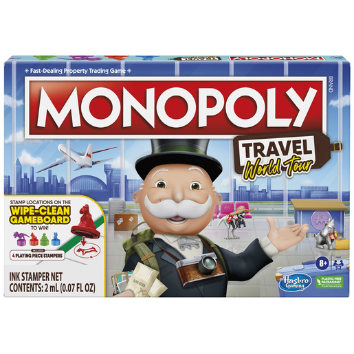 RFS Monopoly Travel World Tour Board Game