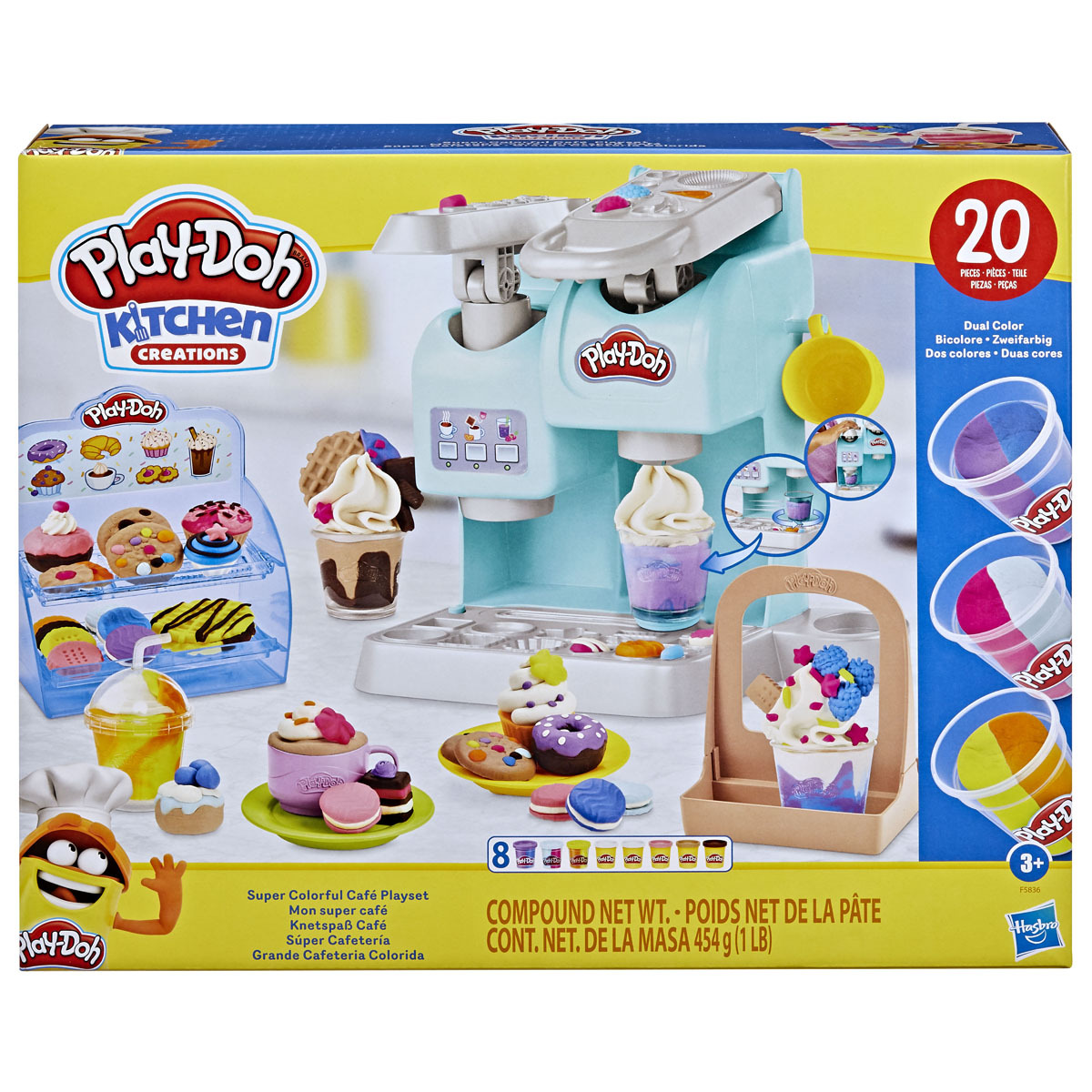 Play-Doh Kitchen Creations Mon café coloré