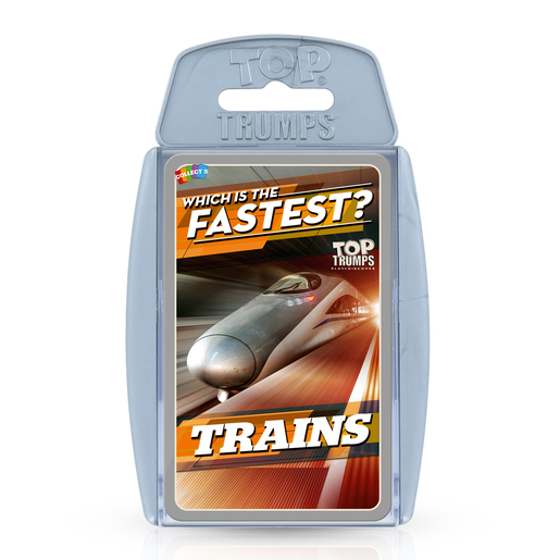 Trains - Which is the Fastest? Top Trumps Card Game
