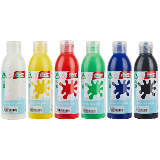 Early Learning Centre Ready Mix Paint 300ml 6 Pack