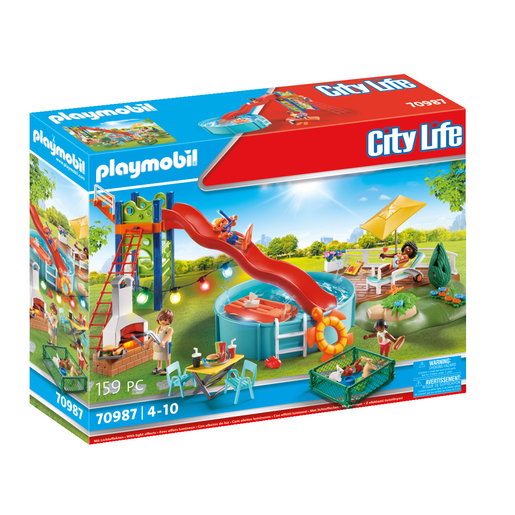 Image of Playmobil 70987 City Life Pool Party