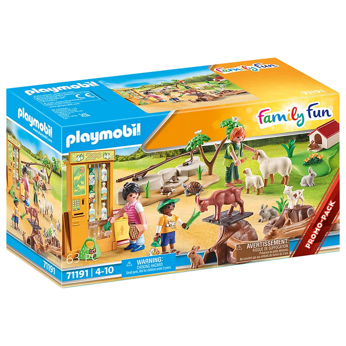 Playmobil 71191 Family Fun Petting Zoo | The Entertainer
