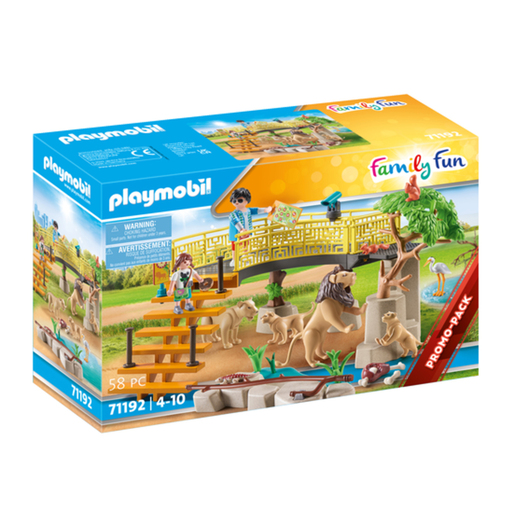 Playmobil 71192 Family Fun Lion Enclosure