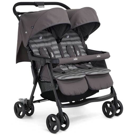 Joie Aire Twin in Dark Pewter Double Pushchair