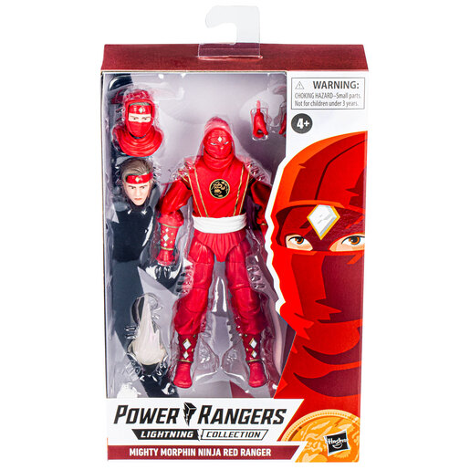 Power Rangers Lightning Collection Remastered, Statuetta snodata Mighty Morphin Ranger, 15 cm, Colore: Blu Power Rangers Lightning Collection Remastered, Statuetta snodata Mighty Morphin Ranger, 15 cm, Colore: Blu