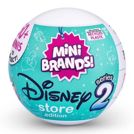 Mini Brands Disney Store Series 2 Capsule by ZURU (Styles Vary)