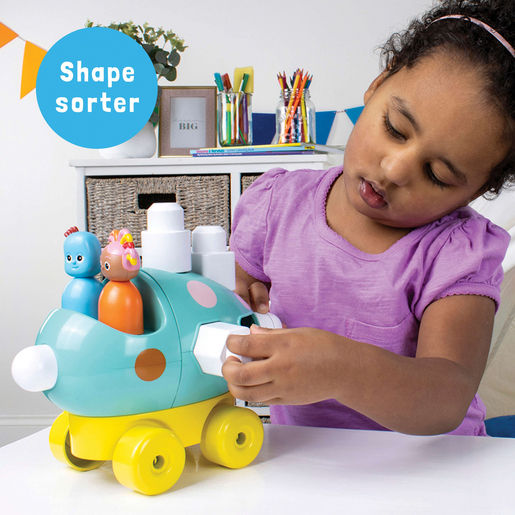 In the Night Garden Pinky Ponk Build and Sort Vehicle The