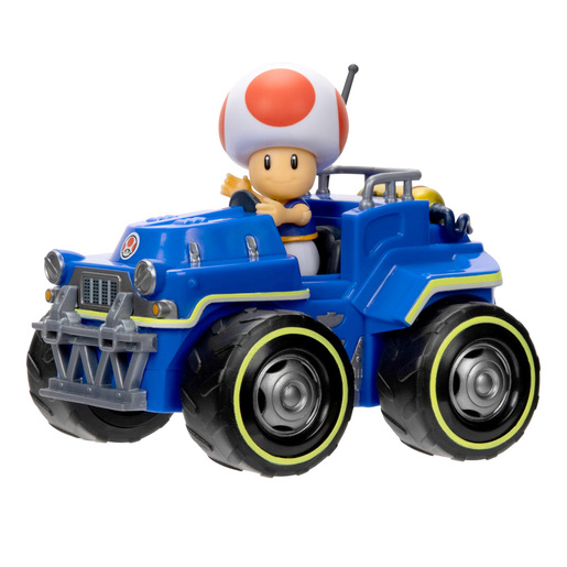 The Super Mario Bros. Movie - Toad Kart and Figure