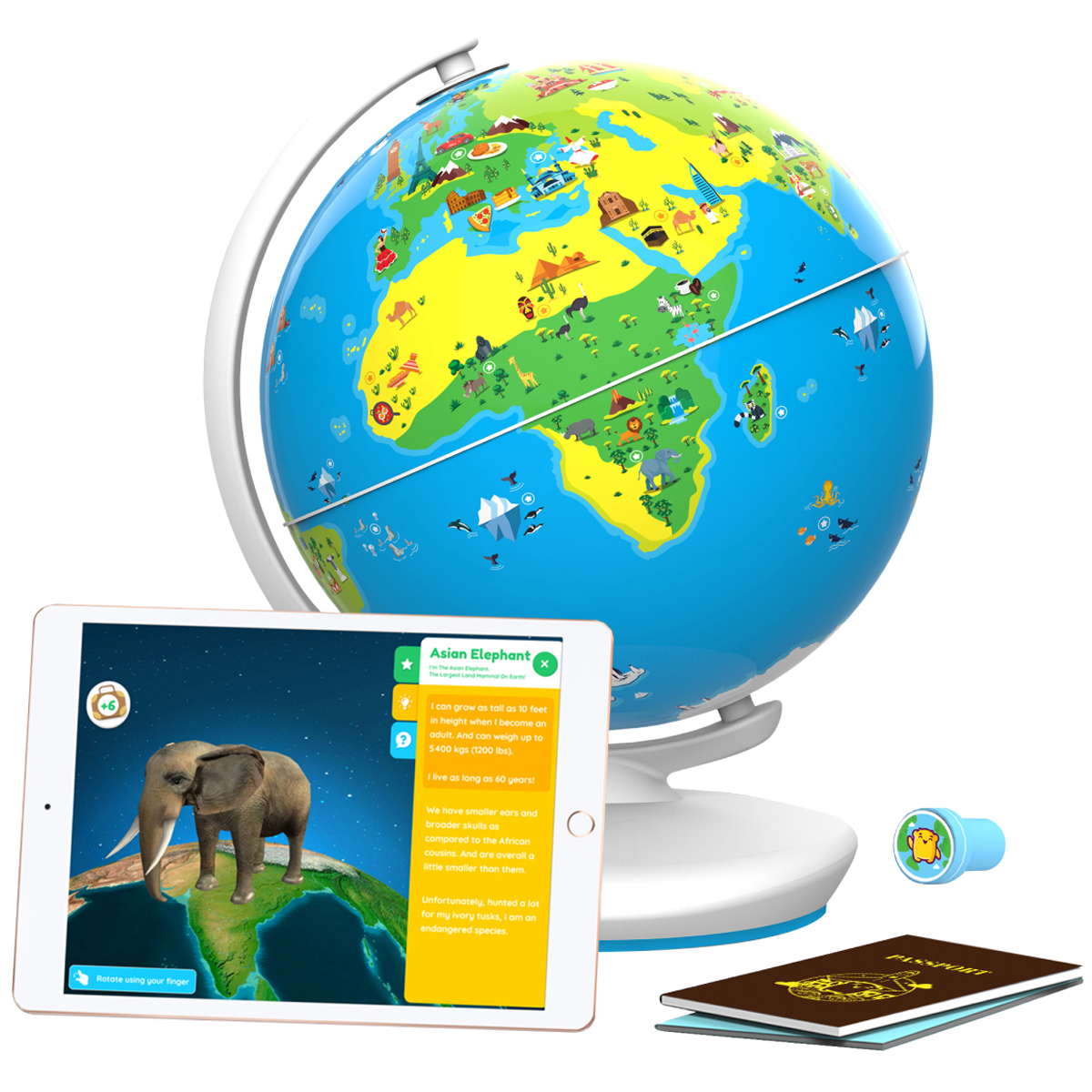 Orboot Earth by PlayShifu - Interactive AR Globe