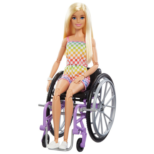 Barbie Fashionistas Blonde Doll with Wheelchair and Ramp