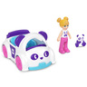 Polly Pocket Pocketville Panda Car Playset