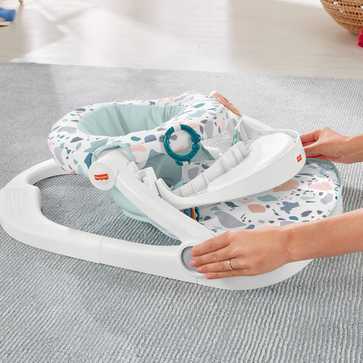 Fisher-Price Sit-Me-Up Floor Seat with Tray The Entertainer