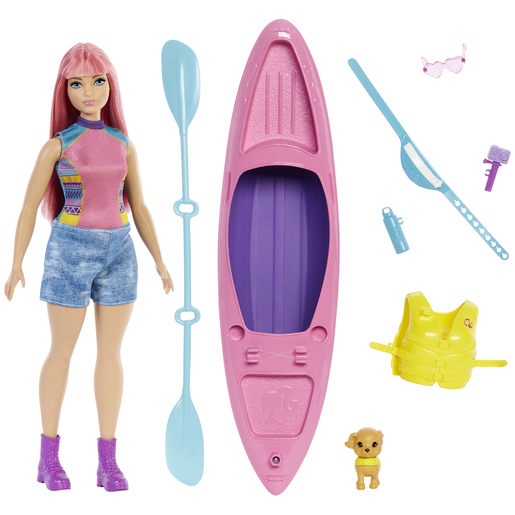 Barbie Camping Kayak Doll The Entertainer - Main Image