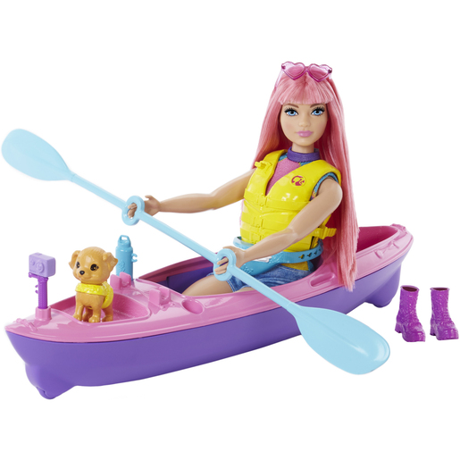 Barbie Camping Kayak Doll