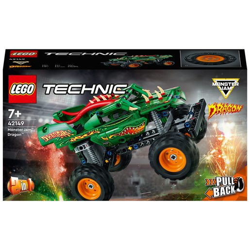 LEGO Technic Monster Jam Dragon 2-in-1 Monster Truck 42149