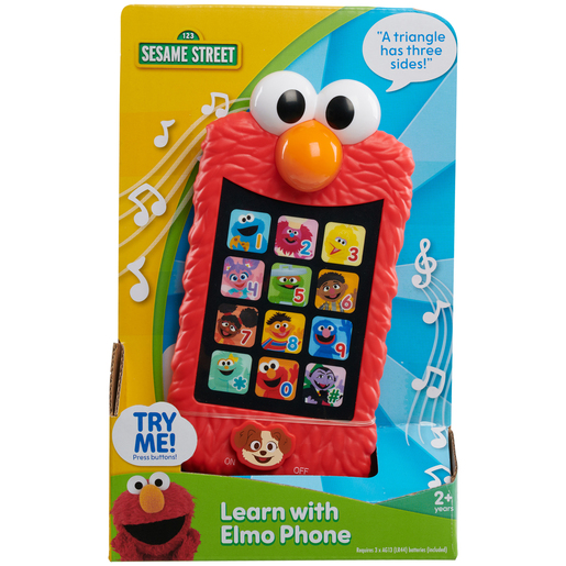 Sesame Street Learn With Elmo Interactive Toy Phone | The Entertainer
