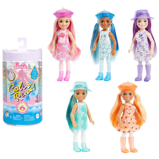 Barbie Chelsea Colour Reveal Sunshine and Sprinkles Doll (Styles