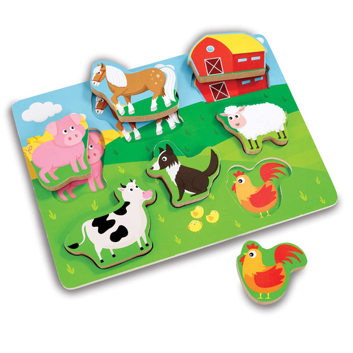 Woodlets Chunky Farm Puzzle