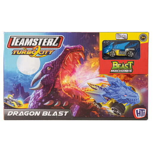 Teamsterz Turbo City Dragon Blast Playset