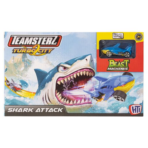 Teamsterz Turbo City Shark Attack Playset