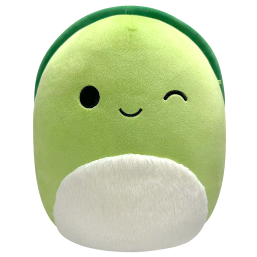 Squishmallows 12 Soft Toy - Henry the Winking Green Turtle