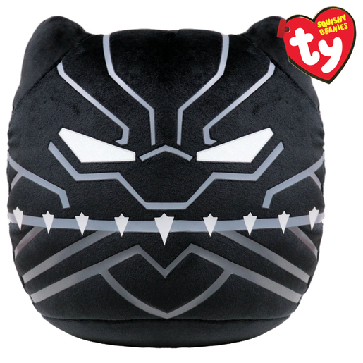 Ty Squishy Beanies - Black Panther 25cm Soft Toy