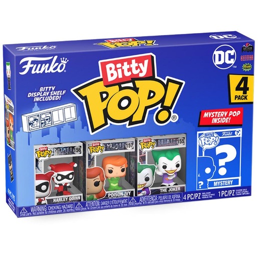 Funko Bitty Pop! DC - Harley Quinn 4 Pack Mini Vinyl Figures