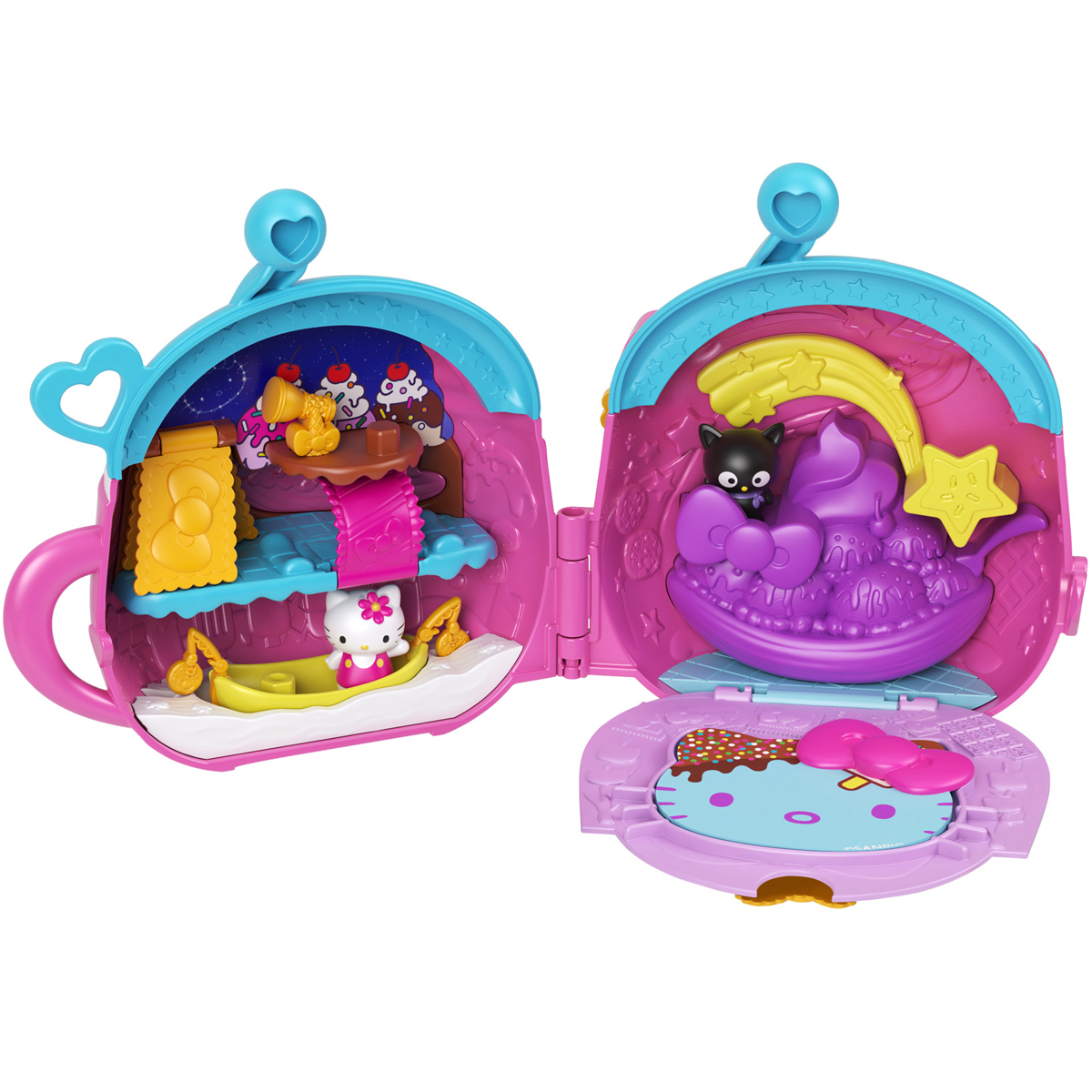 Hello kitty and friends minis cocoa campsite playset