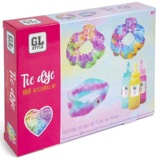 GL Style Tie Dye Hair Accessories Craft Set