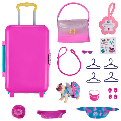Real Little Cutie Carries - Pet Roller Case and Bag Set