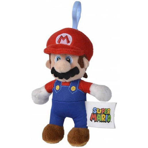 Super Mario 12cm Plush Keychain - Mario