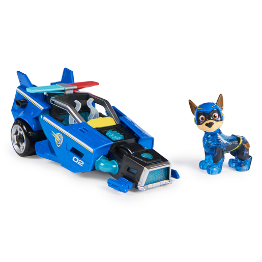 Paw Patrol The Mighty Movie - Chase Cruiser Vehicle and Figure