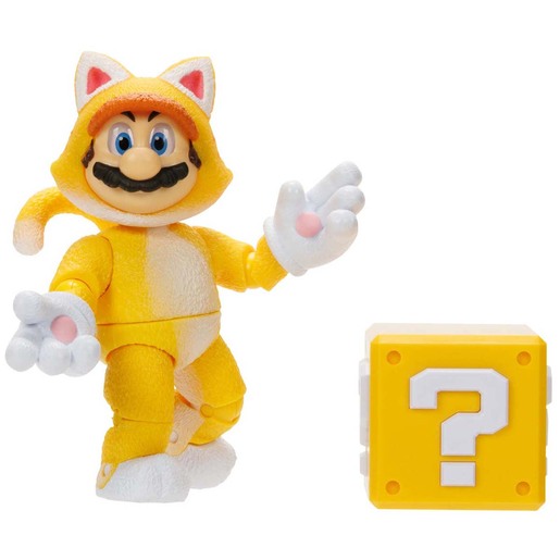 The Super Mario Bros. Movie - Cat Mario 13cm Figure