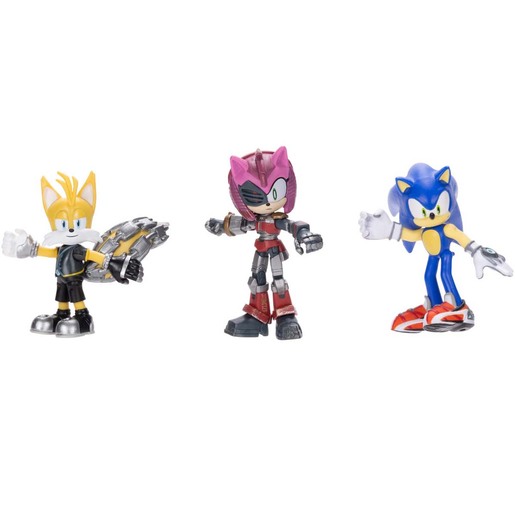 Sonic Prime - New Yoke City 6cm Figure Set