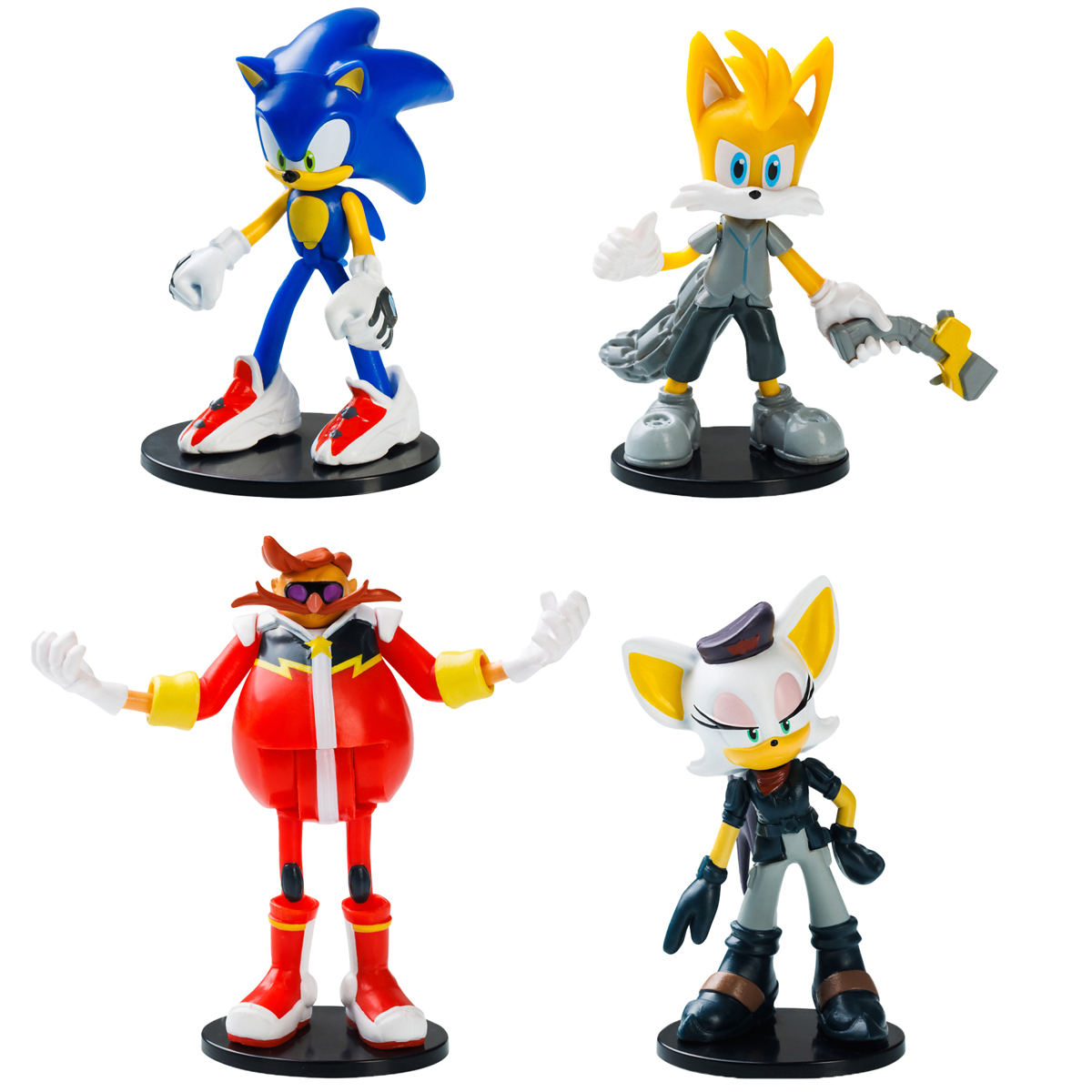 Action Figures Boneco Sonic Prime Netflix Articulado Rebel Rouge - Sonic  Prime - #