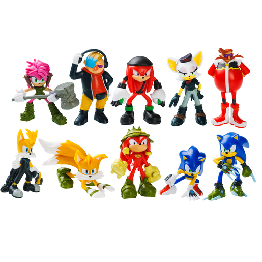 Sonic Prime Collectible Figures 12 Pack with Doctor Don't (Styles Vary)