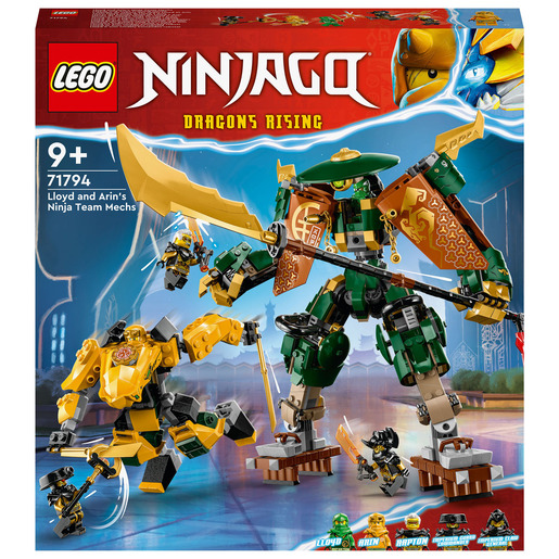 LEGO NINJAGO Lloyd and Arin's Ninja Team Mechs 71794