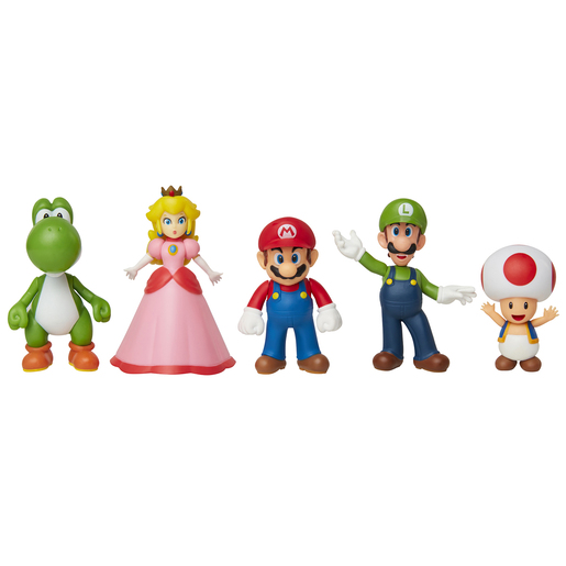 Super Mario - Mario and Friends Multi-Pack 6cm Figures